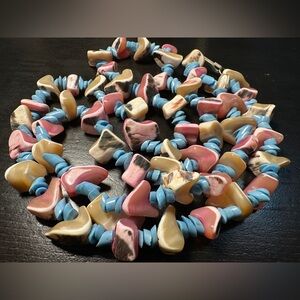 Vintage Mother of Pearl Shell Necklace